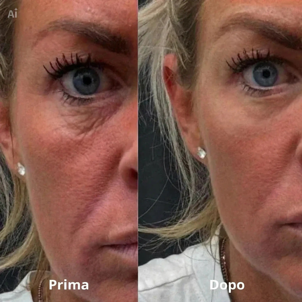 Cerotti oculari in idrogel di peptidi e collagene