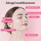 Cerotti oculari in idrogel di peptidi e collagene